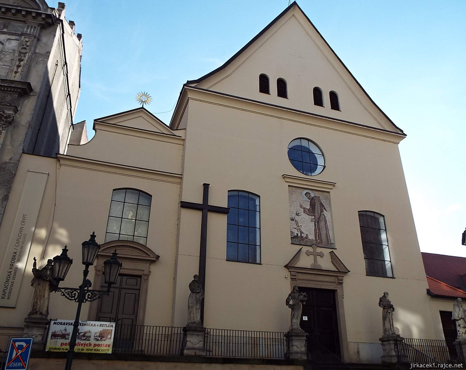 Brno - Kostel Nalezení sv. Kříže a kapucínská hrobka